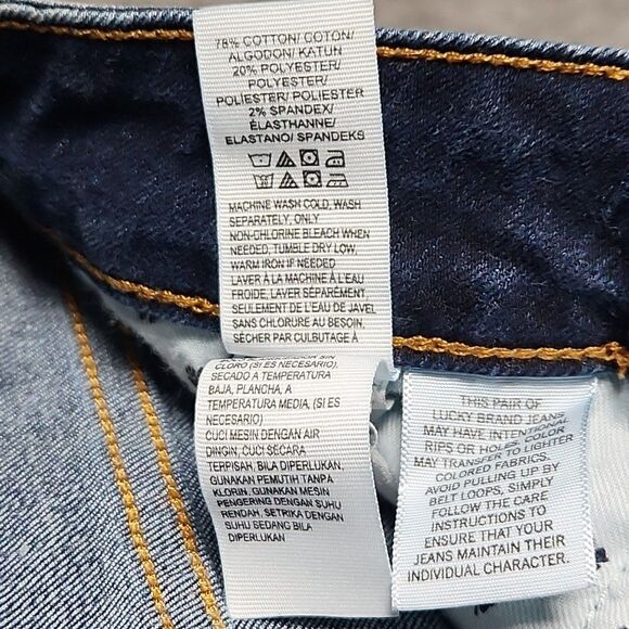 Lucky Brand Jeans Womens 2/28 Blue Lolita Skinny Stretch Denim Pants - Picture 8 of 11